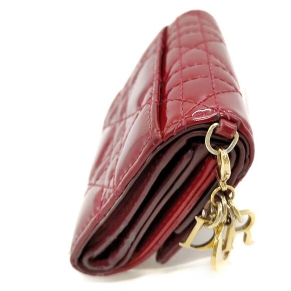 Dior Red Lotus Wallet - Picture 6 of 9